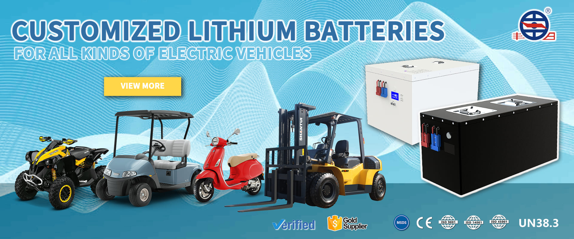 Batería de litio personalizada